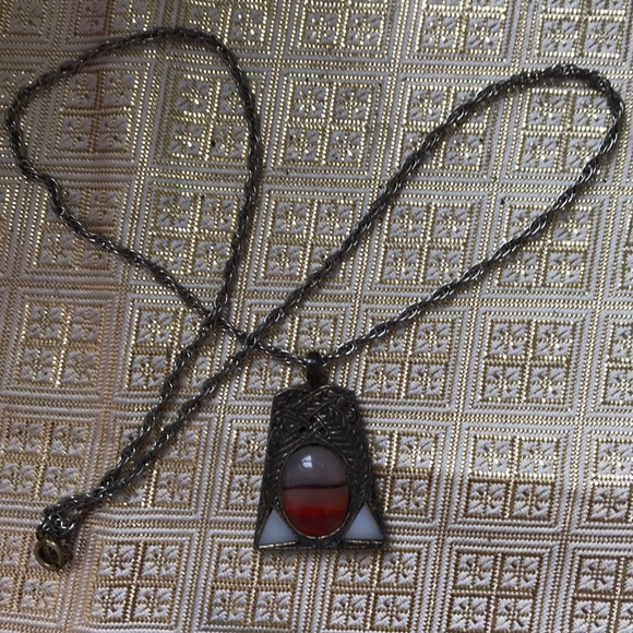 Antique Agate pendant - Picture 2 of 3